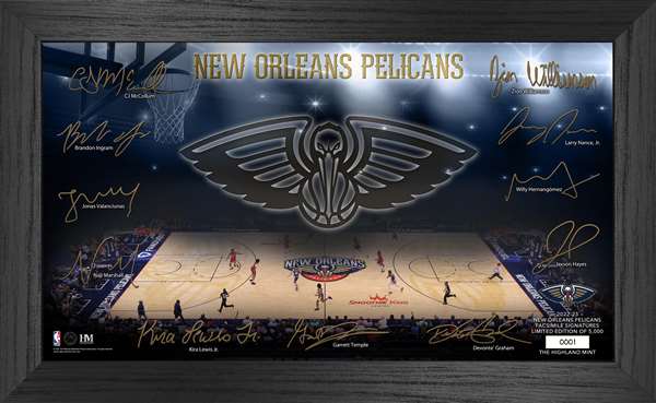 New Orleans Pelicans 2022-23 Signature Court  