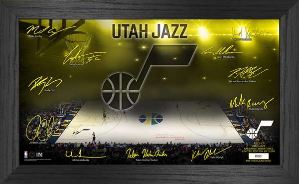 Utah Jazz 2022-23 Signature Court  
