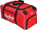 Rawlings Covert Baseball Softball Duffle Bag Scarlet 