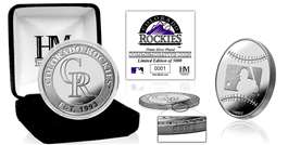 Colorado Rockies Silver Mint Coin  