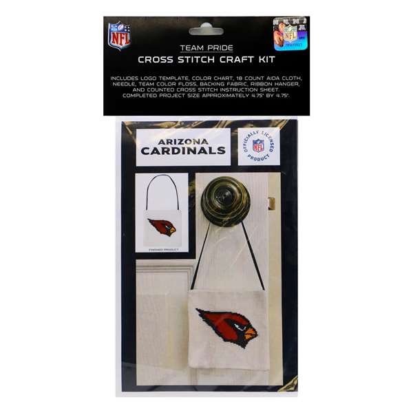 Arizona Cardinals Cross Stitch Craft Kit  