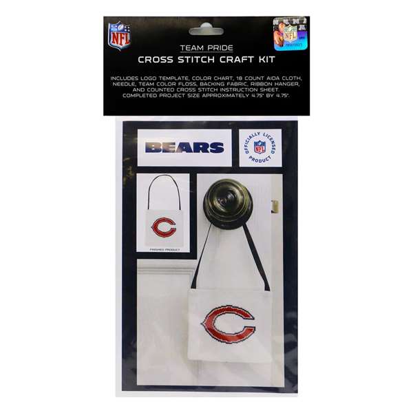 Chicago Bears Cross Stitch Craft Kit  