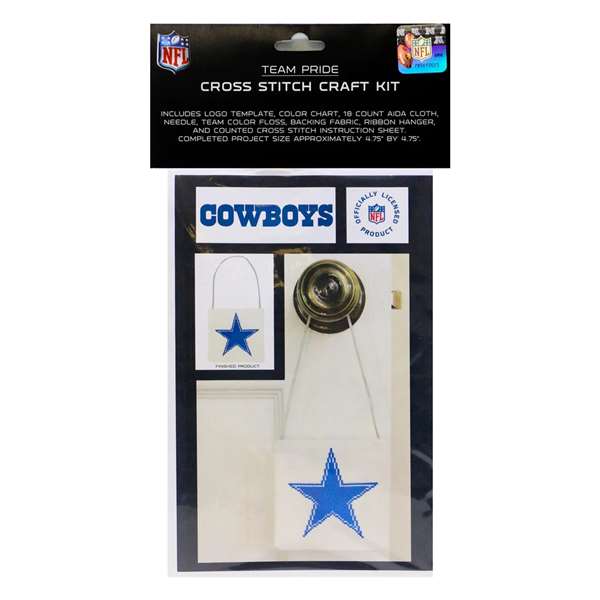 Dallas Cowboys Cross Stitch Craft Kit  