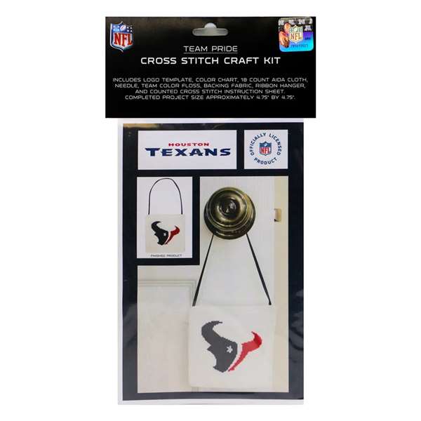 Houston Texans Cross Stitch Craft Kit  
