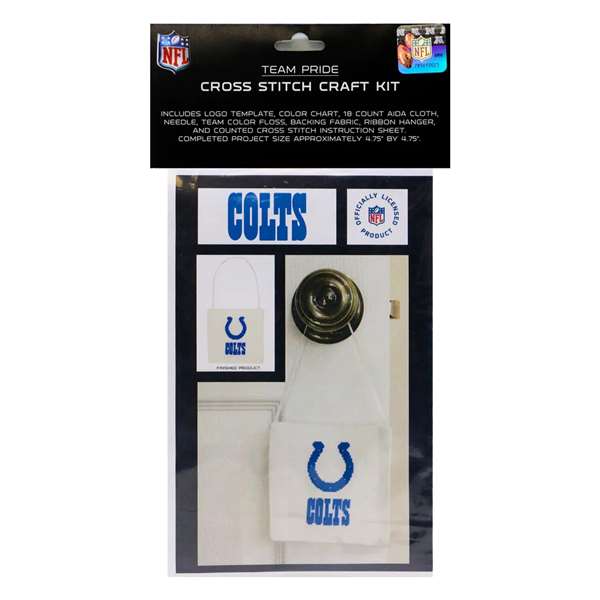 Indianapolis Colts Cross Stitch Craft Kit  