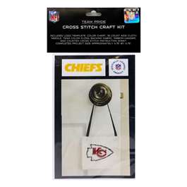 Kansas City Chiefs Cross Stitch Craft Kit  