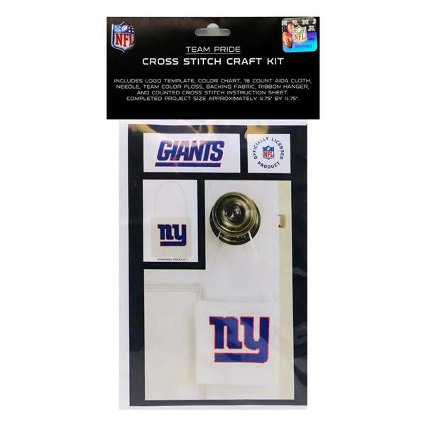 New York Giants Cross Stitch Craft Kit  