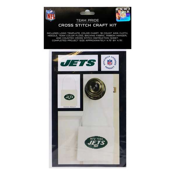 New York Jets Cross Stitch Craft Kit