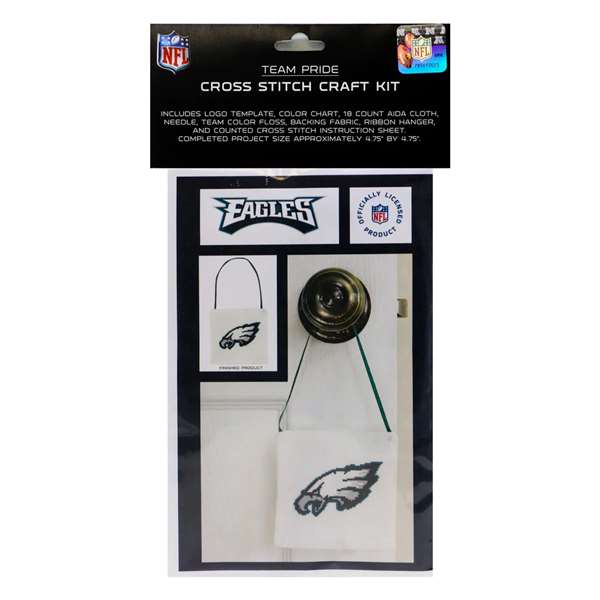 Philadelphia Eagles Cross Stitch Craft Kit  
