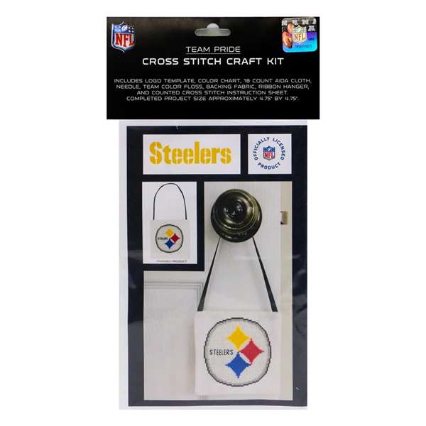Pittsburgh Steelers Cross Stitch Craft Kit  