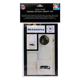 Seattle Seahawks Cross Stitch Craft Kit  