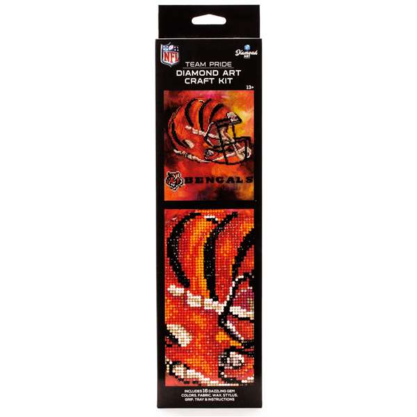 Cincinnati Bengals Diamond Painting Kraft Kit  