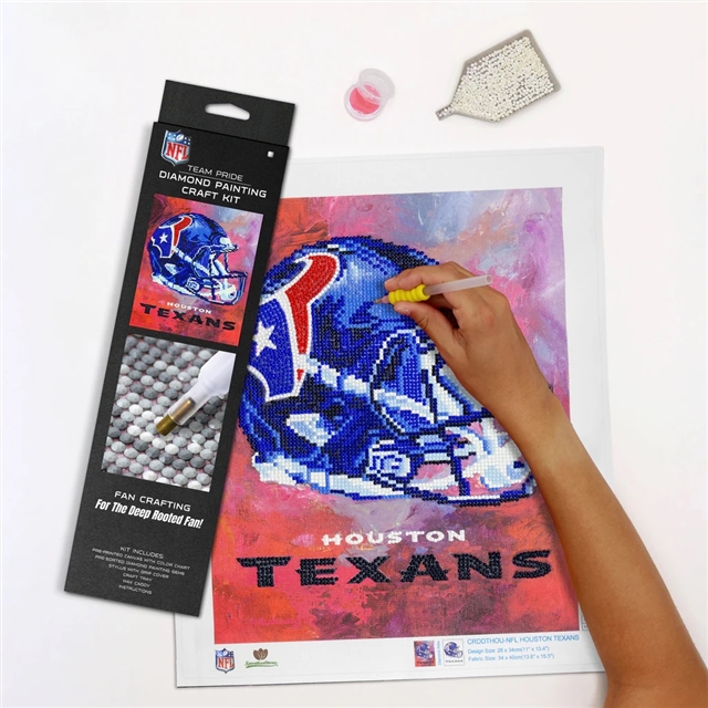 Houston Texans Diamond Art Craft Kit      