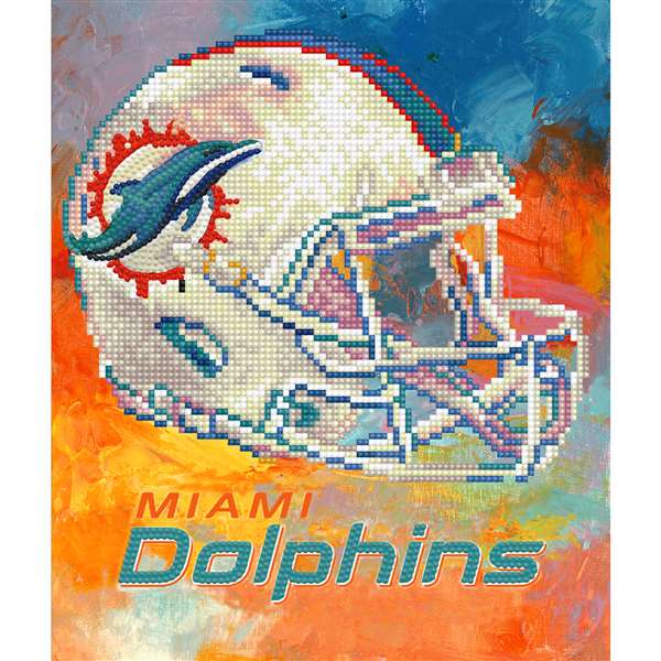 Miami Dolphins Diamond Art Craft Kit  