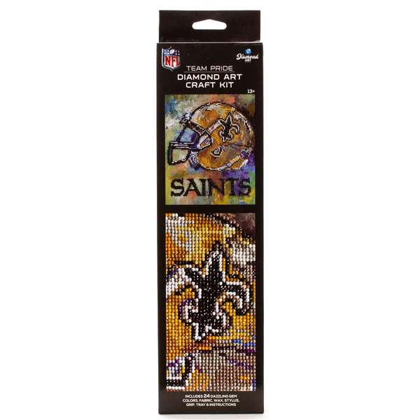 New Orleans Saints Diamond Painting Kraft Kit