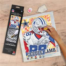 Dallas Cowboys Ceedee Lamb 88 Diamond Painting Craft Kit  
