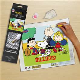 Buffalo Bills X Peanuts Diamond Painting Craft Kit   