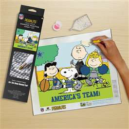 Dallas Cowboys X Peanuts Diamond Painting Craft Kit   