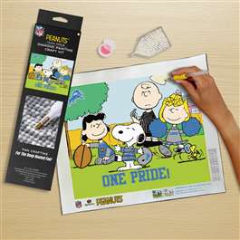 Detroit Lions X Peanuts Diamond Painting Craft Kit   