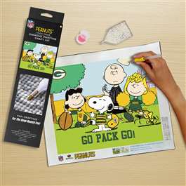 Green Bay Packers X Peanuts Diamond Painting Craft Kit   