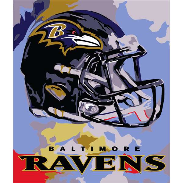 Baltimore Ravens Paint By Number Art Kit