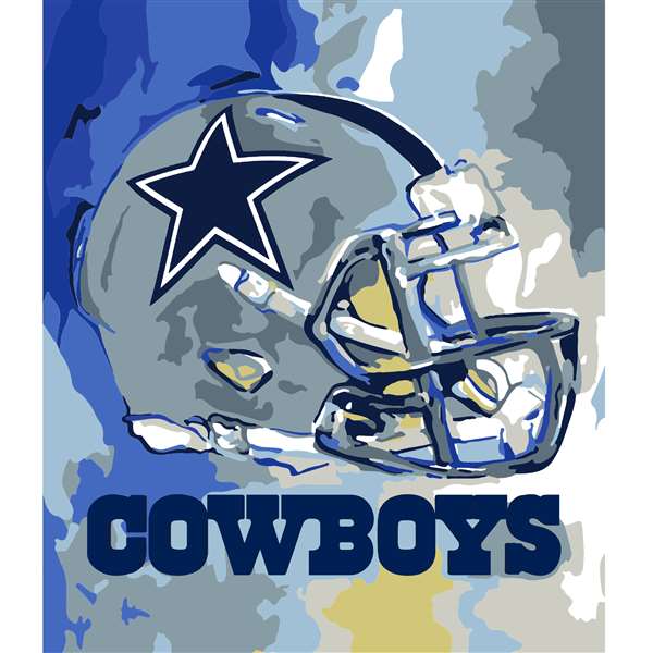 Dallas Cowboys Paint By Number Art Kit