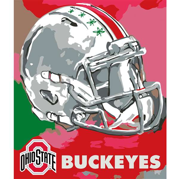 Ohio State Buckeyes Paint By Number Art Kraft Kit