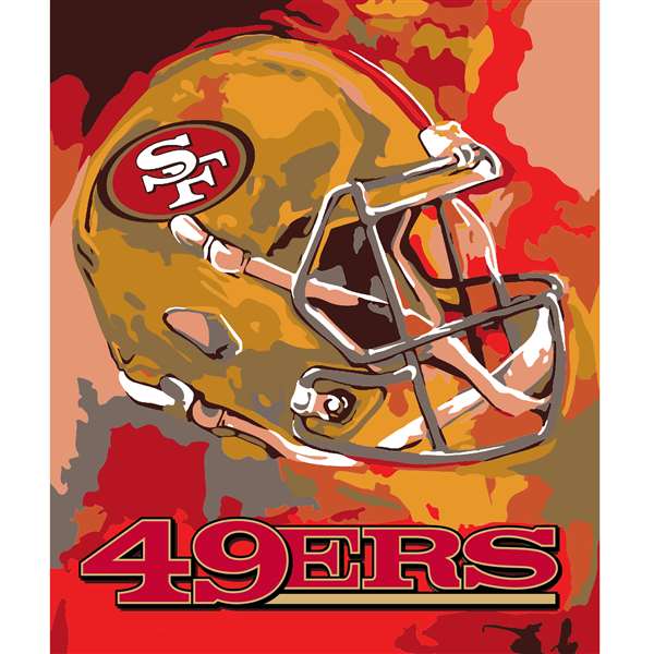 San Francisco 49ers Paint By Number Art Kit