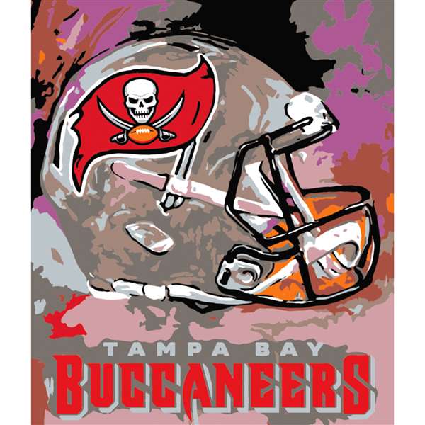 Tampa Bay Buccaneers Paint By Number Art Kit