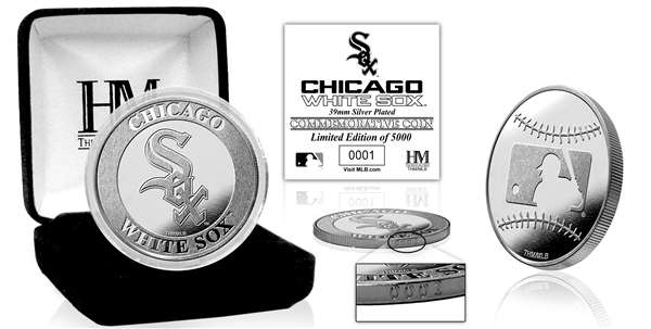 Chicago White Sox Silver Mint Coin  