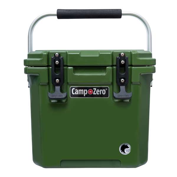 CAMP-ZERO 12.6 Quart, 12 Liter Premium Cooler | Dark Green    