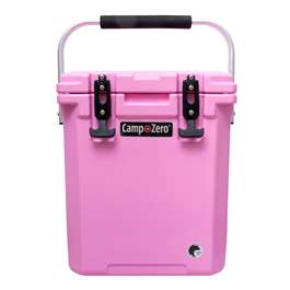 CAMP-ZERO 16.9 Quart, 16 Liter Premium Cooler | Pink    
