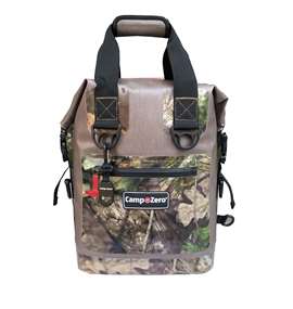 CAMP-ZERO  Carry-All Backpack Bag Cooler| Beige And Mossy Oak Camo    
