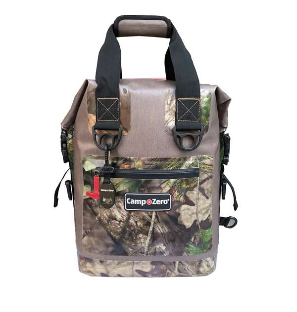 CAMP-ZERO  Carry-All Backpack Bag Cooler| Beige And Mossy Oak Camo    