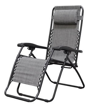 Caravan Infinity Zero Gravity Chair Grey