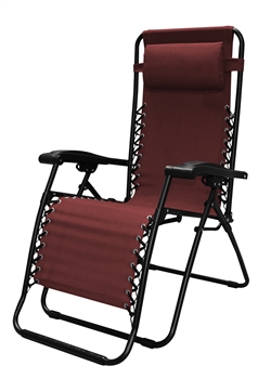 Caravan Infinity Zero Gravity Chair Burgundy