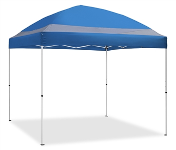 Caravan Canopy 10x10 ArchBreeze Blue (White Frame)