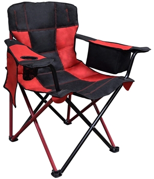Caravan Elite Cooler Quad Chair Red