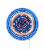 Boise State University 15 inch Double Neon Wall Clock