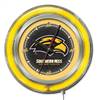 University of Southern Mississippi 15 inch Double Neon Wall Clock