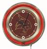 Texas State University 15 inch Double Neon Wall Clock