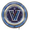 Villanova University 15 inch Double Neon Wall Clock