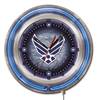 United States Air Force 19 inch Double Neon Wall Clock