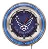 United States Air Force 19 inch Double Neon Wall Clock