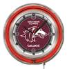 Southern Illinois University 19 inch Double Neon Wall Clock