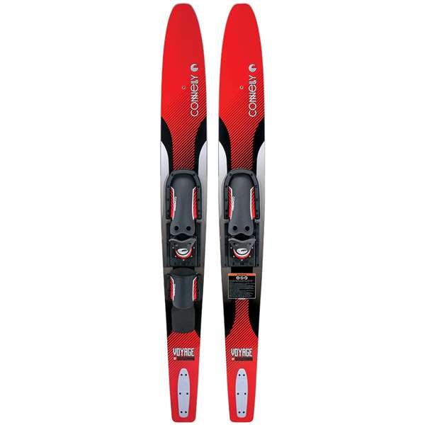 Connelly Voyage 64in. Water Skis with Slide Adjustable Bindings   