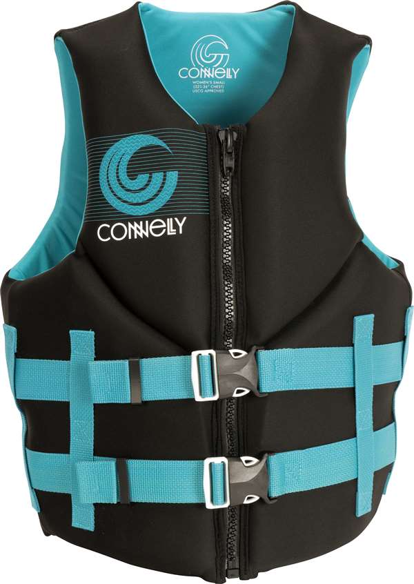 Connelly  Women's CGA Promo - Aqua Neoprene Life Vest Small 