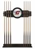 Central Michigan University Solid Wood Cue Rack with a Black Finish