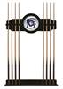 Creighton University Solid Wood Cue Rack with a Black Finish