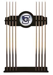 Creighton University Solid Wood Cue Rack with a Black Finish